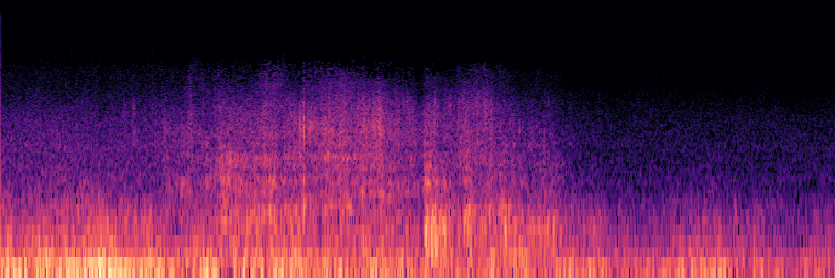Spectrogram: Rock Slide With Deep Thump